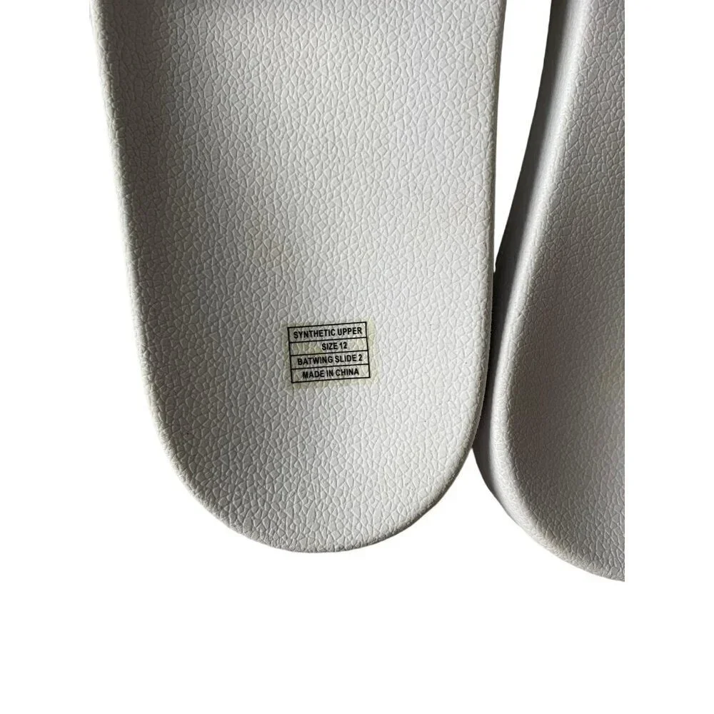 LEVI'S, Synthetic sandals, for men, White, size 12. NWOT.